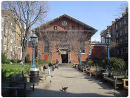 Chiesa degli attori a Covent Garden - Entrata