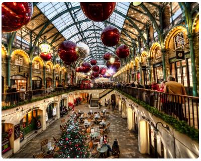 Natale a Londra in Covent Garden