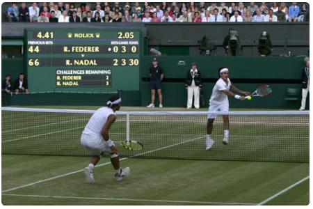 Storica finale tra Nadal e Federer